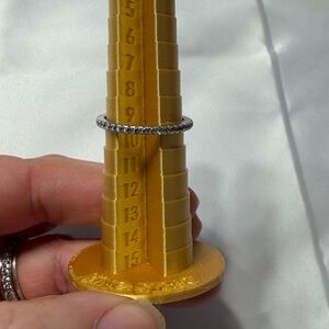 Modern gents the promise eternity ring sterling silver